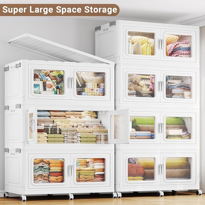 BROVIEW 880 Qt Stackable Storage Bin - Image 4