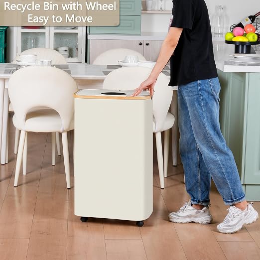 efluky Recycle Bins for Kitchen 100L, Recycling Bin - Image 5