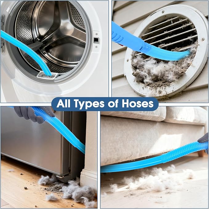 Universal Dryer Vent Cleaner Kit Compatible - Image 8
