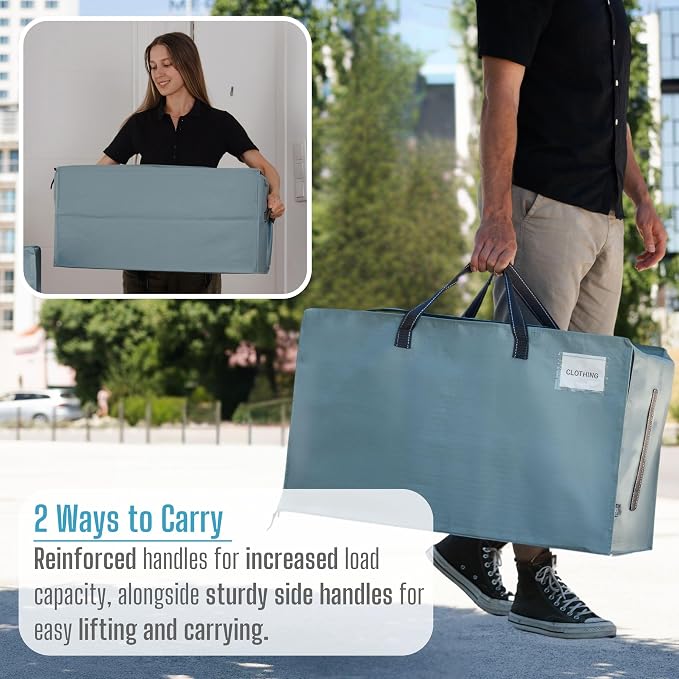VENO 10 Pack Moving and Storage Bags, Heavy Duty, Alternative to Moving Boxes - Image 6
