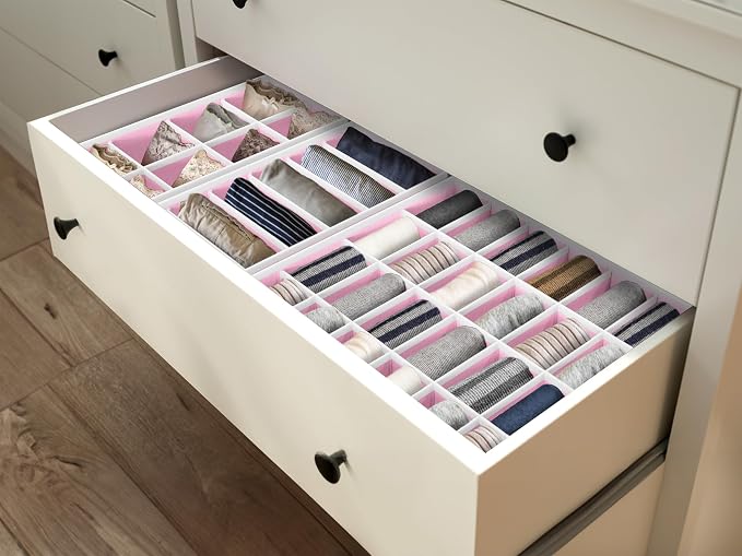 Simple Houseware 4-Pack Drawer Organizer Set - Image 9