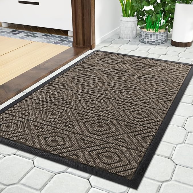 Yimobra Door Mat, Outdoor Indoor Entrance Welcome Mat, Heavy Entry Front Door - Image 8