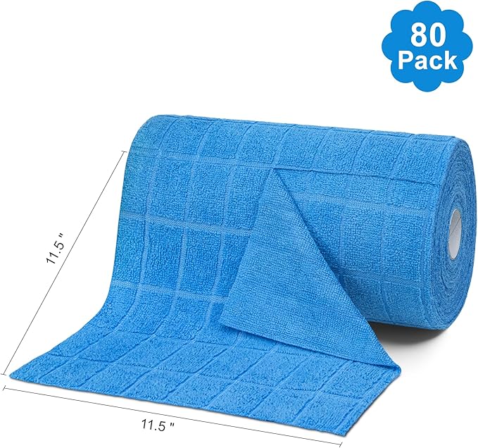 LIVOS Microfiber Cleaning Cloth Roll - Image 3