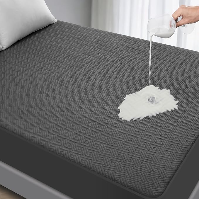 Waterproof Mattress Protector Full Size by GOPOONY