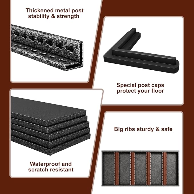 48" W Garage Shelving Heavy Duty，3000LBS Loads Adjustable Garage Storage Shelves - Image 6