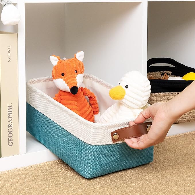 DULLEMELO Small Collapsible Fabric Basket - Image 3
