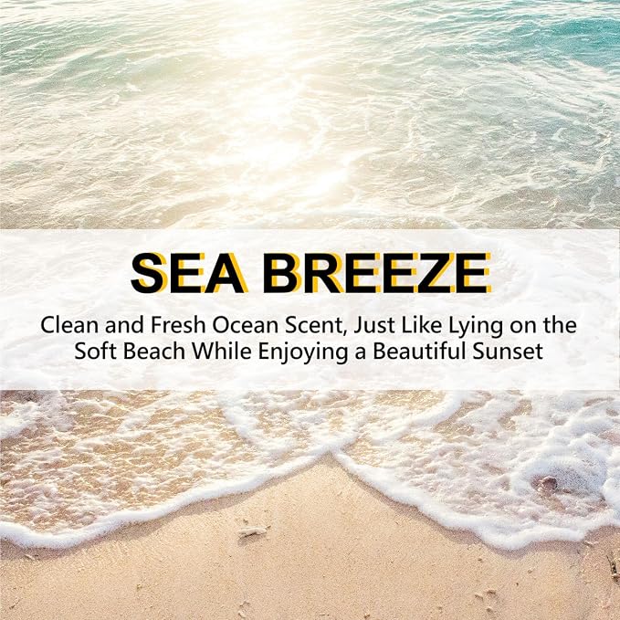 ROSE COTTAGE Large 12 Packs Sea Breeze Hanging Closet Deodorizer Air Freshener - Image 2