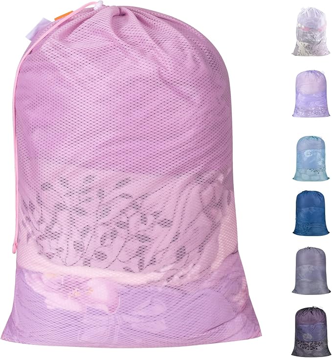 Polecasa Heavy Duty Diamond Large Mesh Laundry Bag by Polecasa