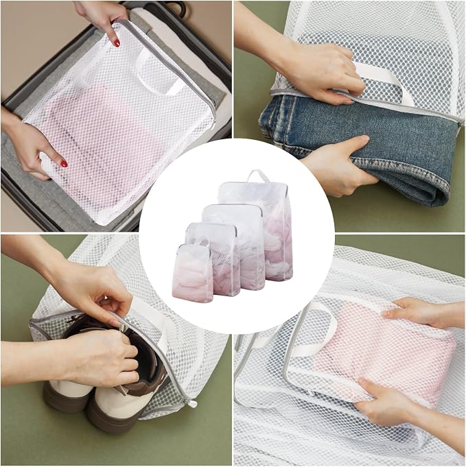 GWT 4Pcs 3D Mesh Laundry Bags - Image 6