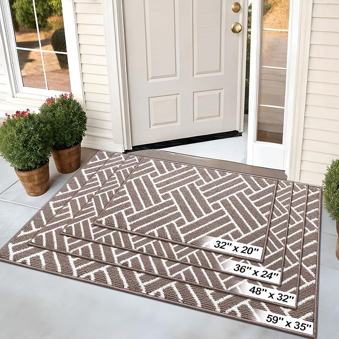 OLANLY Runner Indoor Door Mat, 70x23 Inch, Dirt Resistant and Absorbent - Image 8