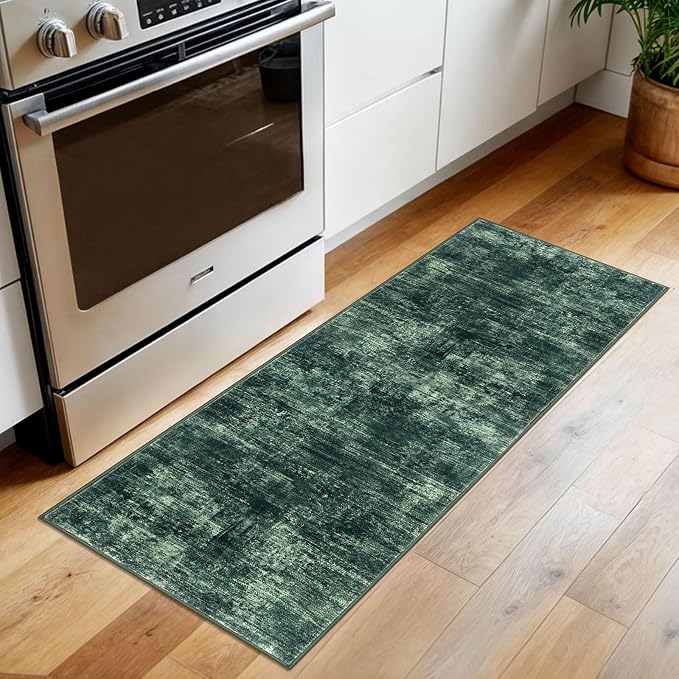 IOHOUZE Abstract Runner Rug 2x5 Ft Washable Runners - Image 2