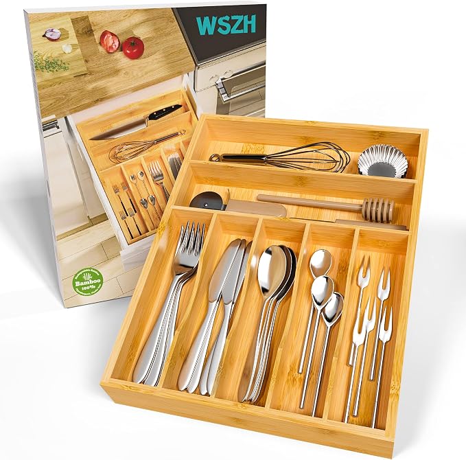 Flatware Organizer Silverware Drawer Organizer - Image 7