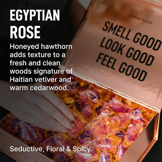 Laundry Sauce - Signature Bundle Egyptian Rose, Scented Laundry Detergent Pods - Image 2