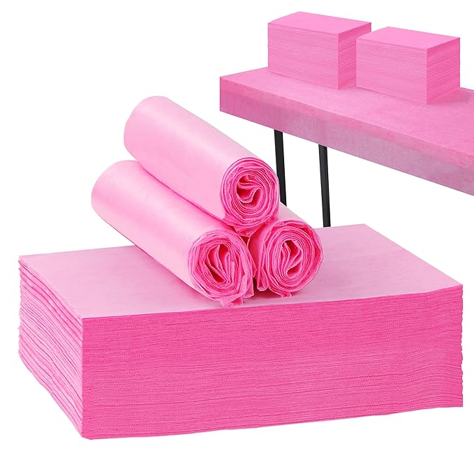 50 Pcs Disposable Bed Sheets 31" x 71" Massage Table Sheets Non Woven Fabric by XATUMO