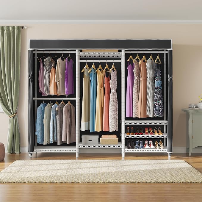 VIPEK V5C Bedroom Armoires Portable Clothes Closet Rack, Adjustable Custom - Image 8