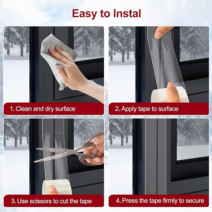 Transparent Window Weather Sealing Tape - Image 6