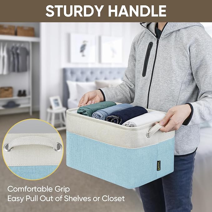 BALEINE 1 Pack Fabric Storage Bins - Image 8