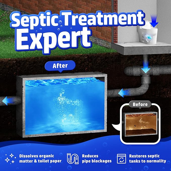 Vacplus Septic Tank Treatment 12 Pcs - Image 3