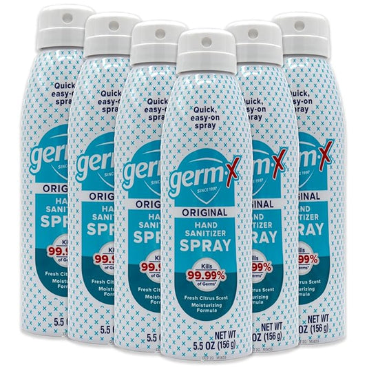 Germ-X Hand Sanitizer Spray, Non-Drying & Moisturizing by Germ-X