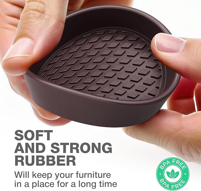 Furniture Cups X-PROTECTOR – 2.5" Caster Cups 8 PCS – Round Furniture Coasters - Image 4