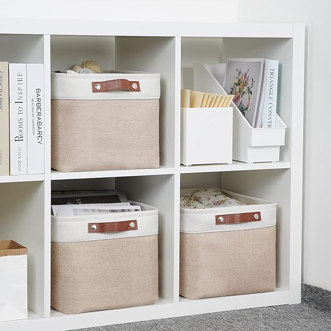 DULLEMELO Fabric Storage Bins, Storage Baskets - Image 6