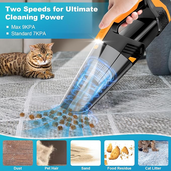Handheld Vacuum Cordless Car Vacuum Portable - Image 3