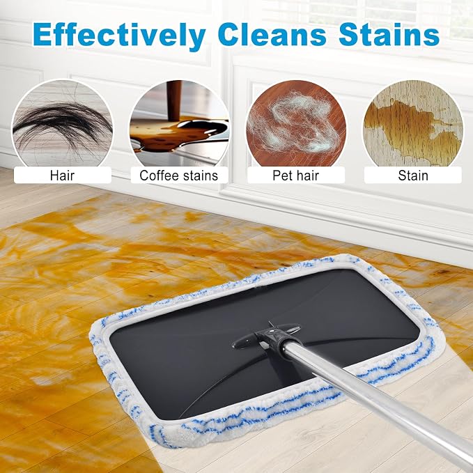 5 Pack Mop Heads Replacements for Ocedar Hardwood Floor 'N More Microfiber Mops - Image 3