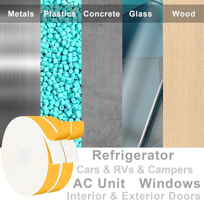Closed Cell Weather Stripping for Various Door Seal and Window Insulation - Image 6