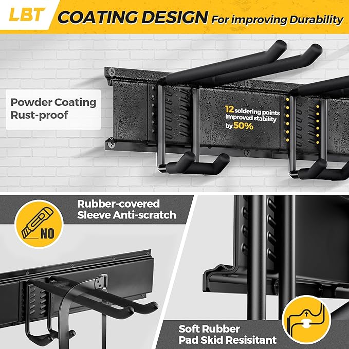 LBT 99" Garage Tool Organizer Wall Mount - Image 6