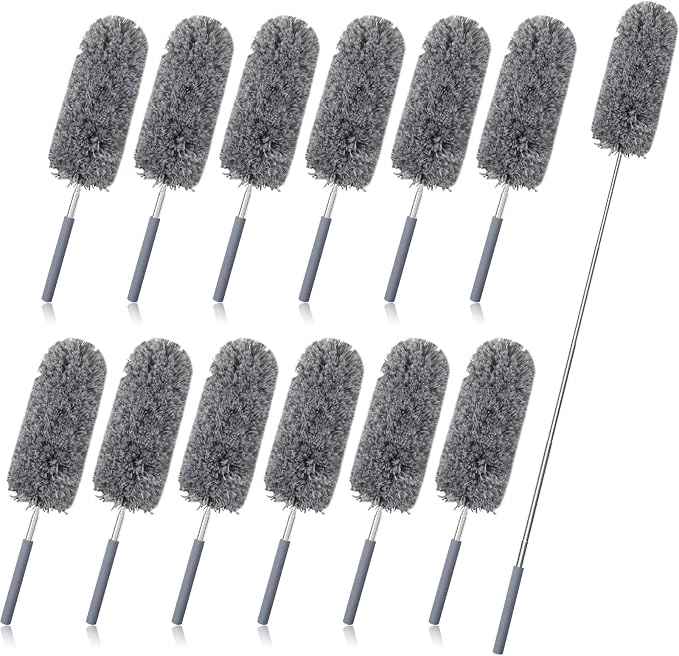 Tanlade 12 Pcs Microfiber Feather Duster by Tanlade