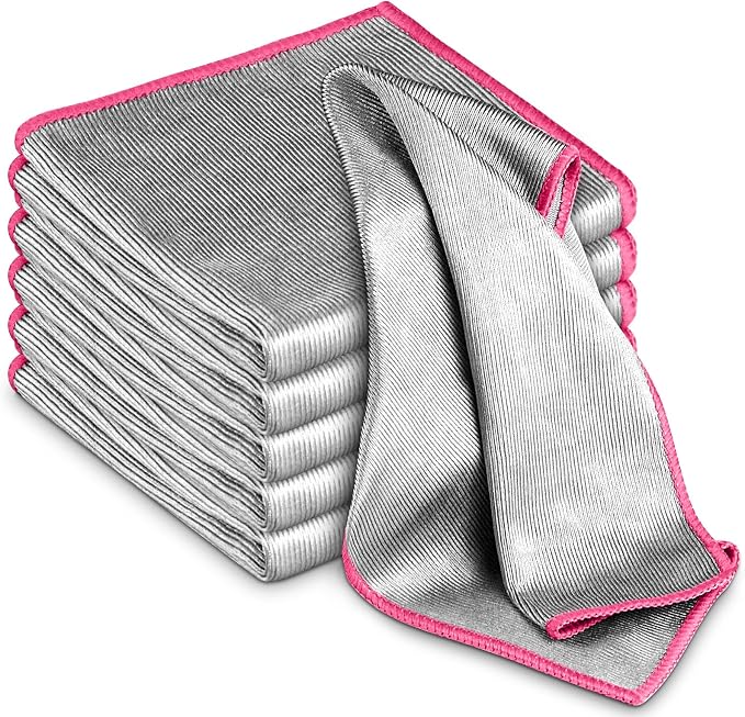 Glass Polishing Cloth Streak Free Miracle Microfiber Cleaning Cloth Lint Free by AirlabStudio