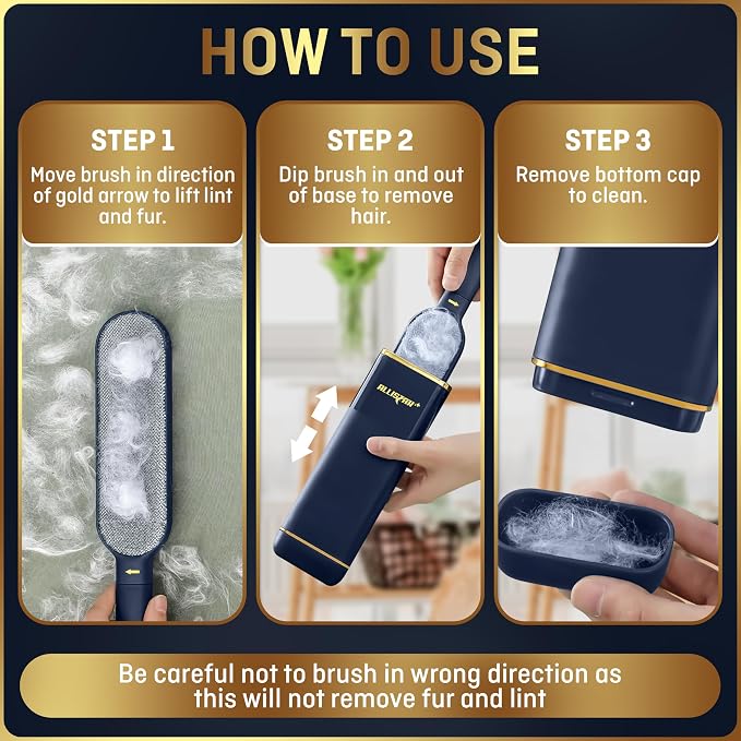 Lint Brush, Lint Remover, and Pet Hair Remover - Image 2