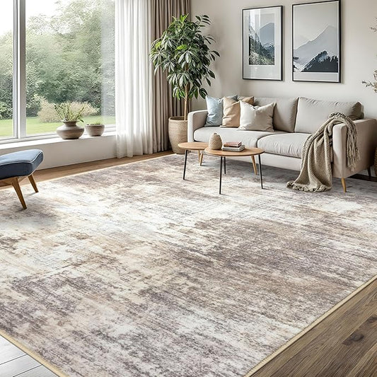 IOHOUZE Abstract Area Rugs 8x10 Ft Washable Large Rugs by iOhouze