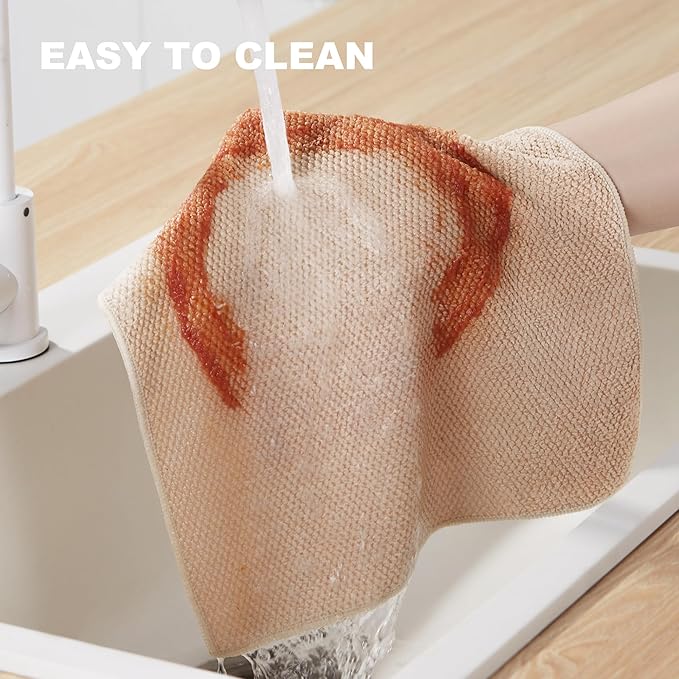 JOYMOOP Microfiber Cleaning Cloth, Soft Absorbent Cloth, Highly Absorbent - Image 4