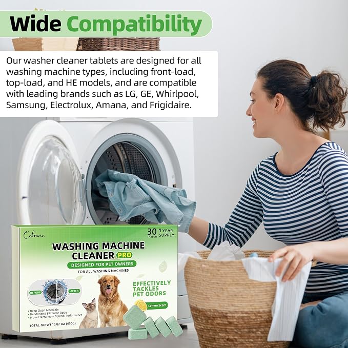 Washing Machine Cleaning Tablets, Formulated - Image 7