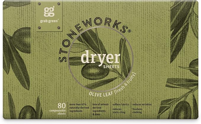 Grab Green Stoneworks Laundry Detergent Pods and Dryer Sheet Bundle, Olive Leaf - Image 3