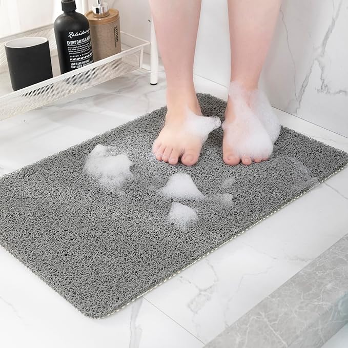 Non Slip Bathtub Mat, Anti Slip Shower Mat, Quick Drying Bath Tub Mats by Hargiis