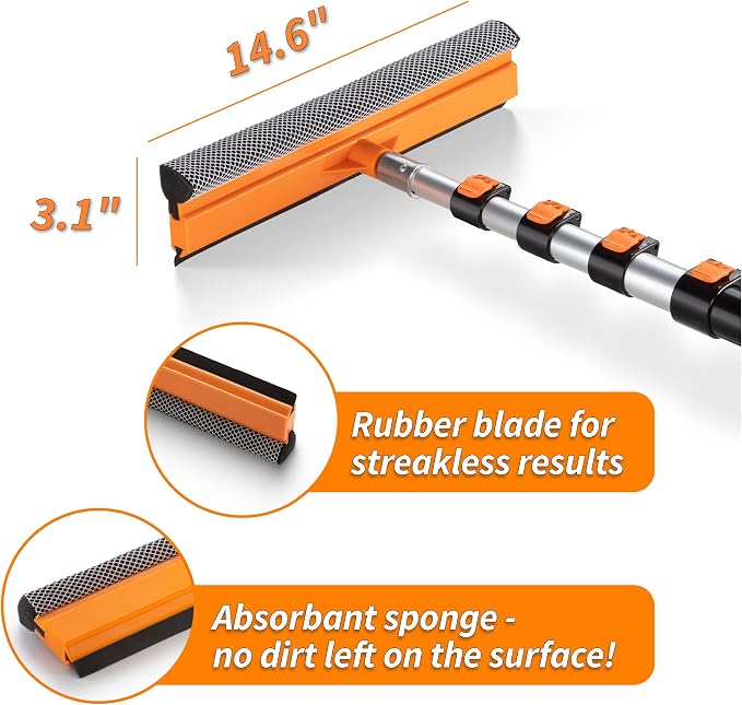 5-30 ft Window Washer Squeegee Kit - Image 5