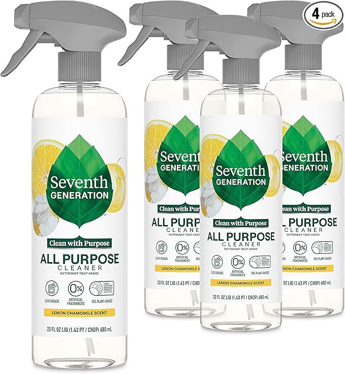 Seventh Generation All Purpose Cleaning Spray Surface Cleaner Lemon Chamomile by SeventhGeneration