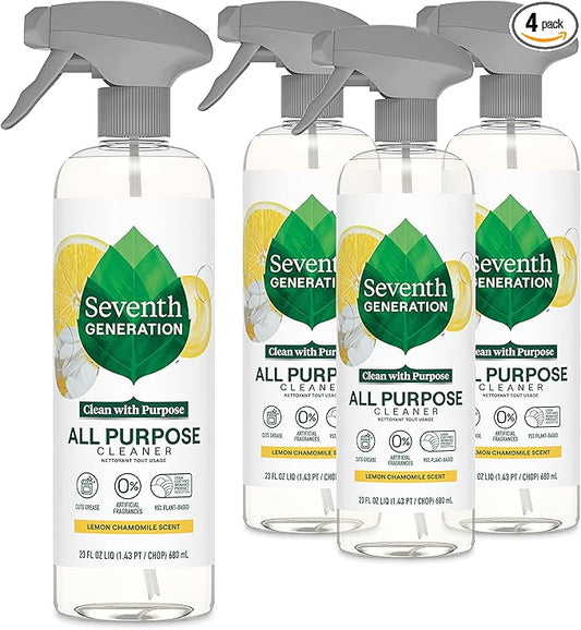 Seventh Generation All Purpose Cleaning Spray Surface Cleaner Lemon Chamomile by SeventhGeneration
