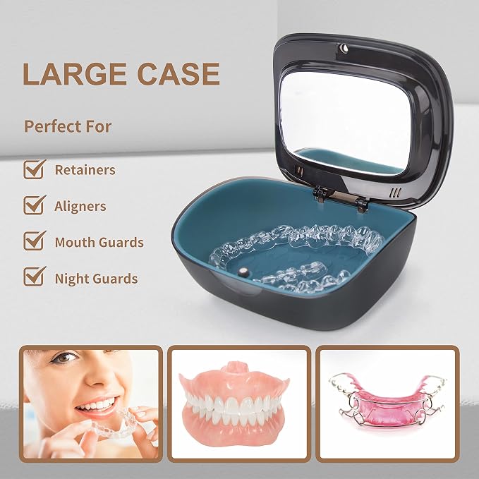 MURRI&MURRDI Retainer Case, Denture Bath Box - Image 6