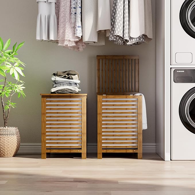 SMIBUY Double Laundry Hamper - Image 9