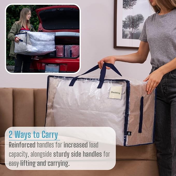 VENO 2 Pack Moving and Storage Bags, Heavy Duty, Alternative to Moving Boxes - Image 6