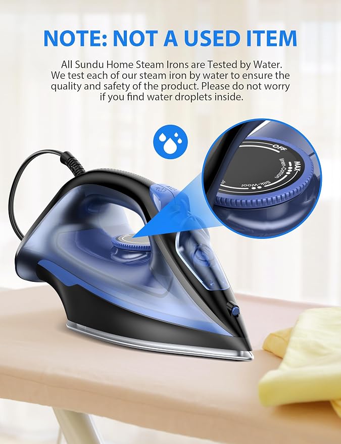 Sundu Steam Iron for Clothes - Image 6