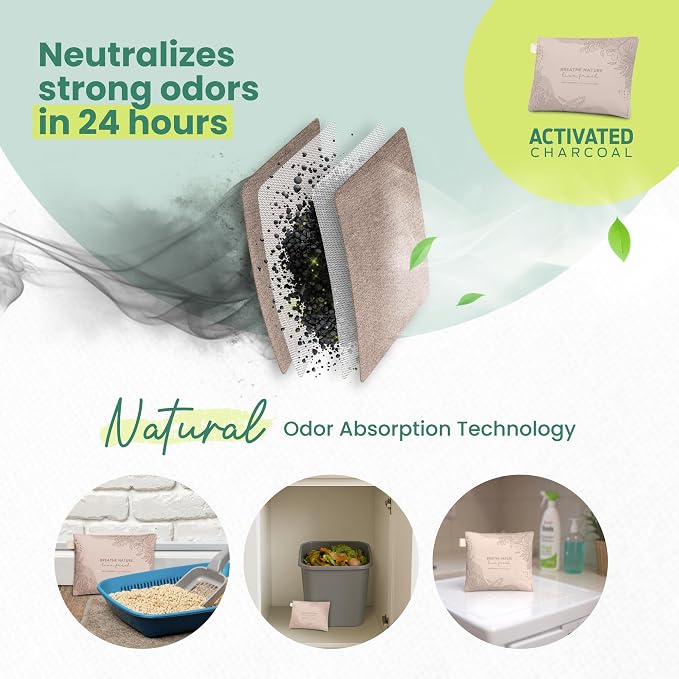 Roonin Activated Charcoal Odor Absorber - Image 2
