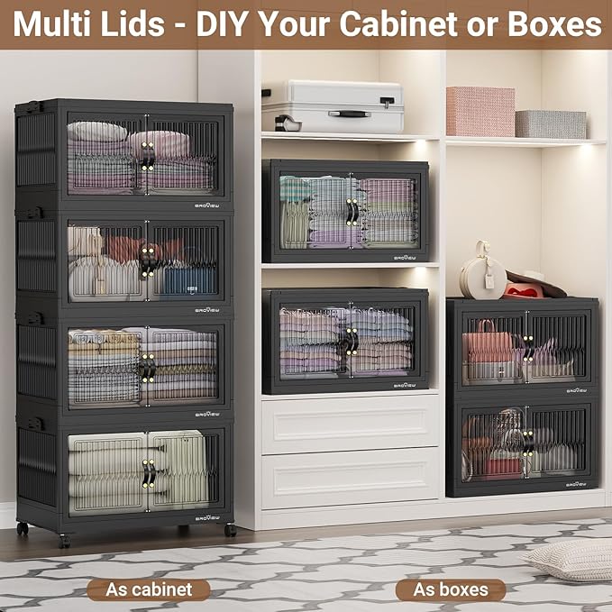 BROVIEW 480Qt Stackable Storage Bins - Image 8