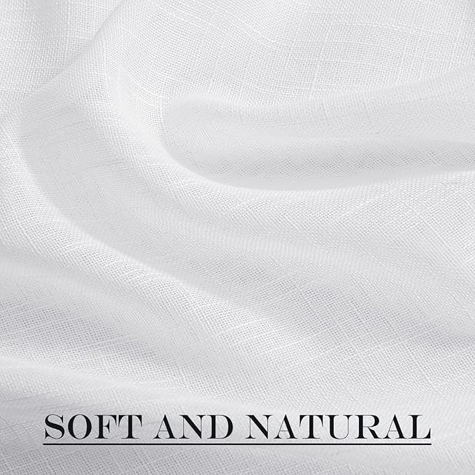 NICETOWN French Door Curtains for Sliding Glass, 80 inch Long Curtains for - Image 6