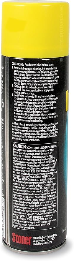 Invisible Glass 91164-6PK Premium Aerosol Glass and Window Cleaner - Image 2