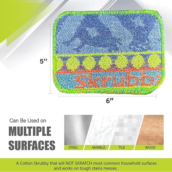 Wet-It Skrubba Non-Scratch Scouring Pad – European Scrubby Sponge - Image 5