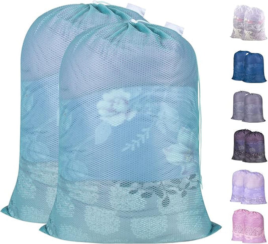 Polecasa Heavy Duty Large Mesh Laundry Bags by Polecasa